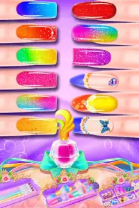 Fashion Nail Art - Salon Game Screen Shot 2