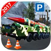 US Military Missile Truck Parking 3D