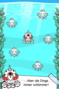 Octopus Evolution: Idle Game Screen Shot 1