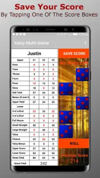 Yatzy Multi-Game Edition - Best Free Yatzy Game Screen Shot 2