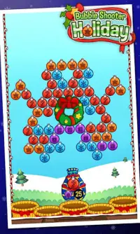 Bubble Shooter Holiday Screen Shot 2