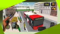 Bus Pickup and Drop Off Driving Game Screen Shot 2