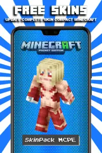 Skin Attack On Titan Mod for Minecraft PE Addon Screen Shot 1