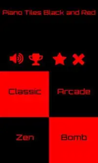 Piano Tiles 2 Black and Red Screen Shot 0