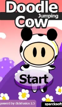 Doodle Jumping Cow Screen Shot 3