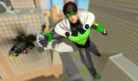 Flying Police Robot Hero - Crime City Rescue Game Screen Shot 3