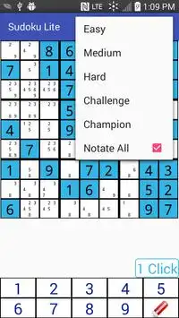 Sudoku Lite Screen Shot 2