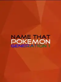 Name That Pokemon Screen Shot 18
