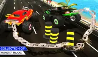 Chained Cars Rival Racing Impossible Stunt Driving Screen Shot 5