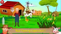 Cow Farm Day - Farming Simulator Screen Shot 0