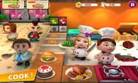 บ้าทำอาหาร: พ่อครัวร้านอาหารเกมทำอาหารบ้า Screen Shot 7