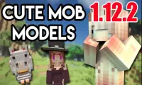 Cute Mob Model Mod for Minecraft PE Screen Shot 0