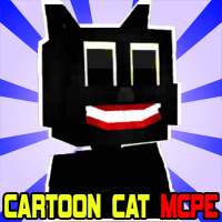 Gato de desenho animado para Minecraft PE