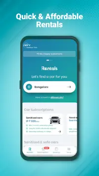 Revv App - Self Drive Car Rental Services in India Screen Shot 4