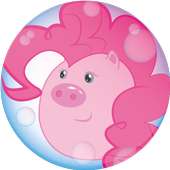 Puzzle with ponies pigs