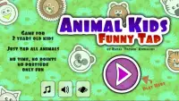 Animal Kids Funny Tap Screen Shot 0