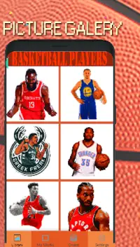 Basketball Players Color By Number-Pixel Art 2021 Screen Shot 1