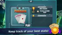 Pokitaire! Poker & Solitaire Beginner Game FREE Screen Shot 4
