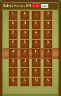 Word Lost Game Screen Shot 1