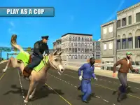 الشرطة مطاردة الجريمة الحصان Screen Shot 7