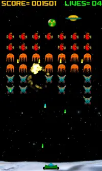 Alien Raiders (Space Invaders) Screen Shot 1