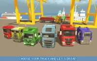Blocky Truck Driver: Urban Transport Screen Shot 0
