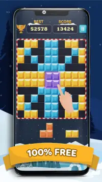 Block Puzzle Blossom 1010 - Game Puzzle Klasik Screen Shot 4