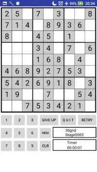 SudokuLandD ~ 6,000 original problems ~ Screen Shot 2