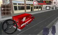 911 Ambulance Rescue Driver Screen Shot 1