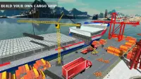 Ladung Schiff Kunst Kreuzfahrt Simulator: Wasser Screen Shot 7