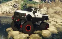 Monster Truck Destruction Drive Hillock Offroad 3D Screen Shot 1