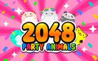 2048 Party Animals! Screen Shot 0