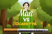 Man VS Cigarette Free Screen Shot 0