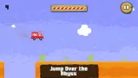 Crazy Jumpy Fire Truck Racing Screen Shot 9