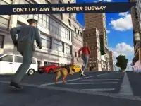 Perro policía: City Subway Screen Shot 11