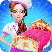 Princess Wedding Doll Bed Cake Maker: Cooking Game