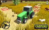 Tractor Farming Simulator Parking Game Screen Shot 1