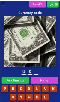 World Currency Quiz (Currency Game) Screen Shot 0