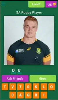 SA Rugby Trivia Screen Shot 0