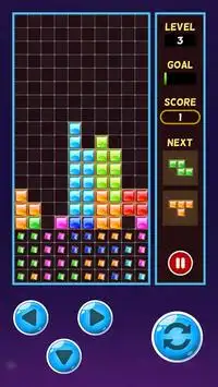 TetriClassic | Block Puzzle | Classic Brick Game Screen Shot 3