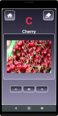 AtoZ Fruits Name Screen Shot 2
