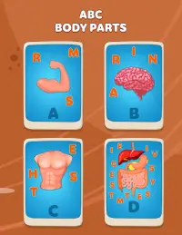 Human Body Parts Learning Game Screen Shot 11