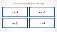 7th Grade Math Challenge Screen Shot 1