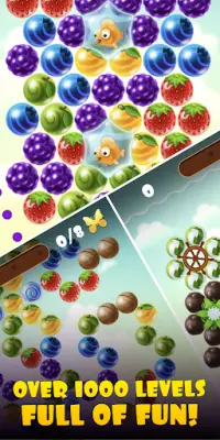 Fruity Cat: bubbelschietspel! Screen Shot 3