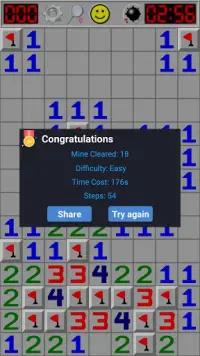 Minesweeper Classic - Simple, Puzzle, Brain Game Screen Shot 1