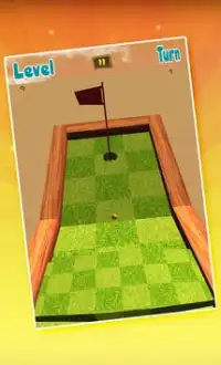 Mini Golf Flick 3D Screen Shot 14