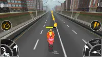 Moto Bike Attack Race fight 3d games Screen Shot 2