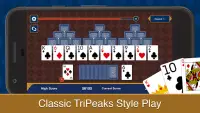 Tri Peaks Solitaire Screen Shot 0