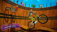 Well  of  Death  Bicycle  Stunt  Drive Screen Shot 1
