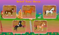 Horse Racing Mania - Girl game Screen Shot 1